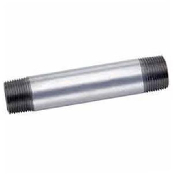 1 x Close Galvanized Steel Pipe Nipple, Lead Free, 150 PSI, Anvil, Mfr#: 0831023601